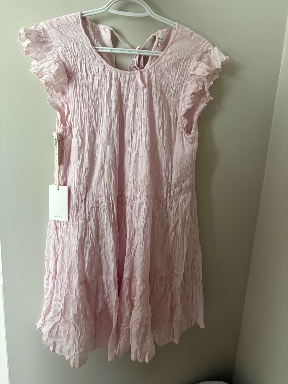 Aritzia Sidonie Dress Mochi Pink